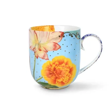 Vente Directe Tasse Pip Studio Royal Flowers Large 325 ml (Lot de 6)