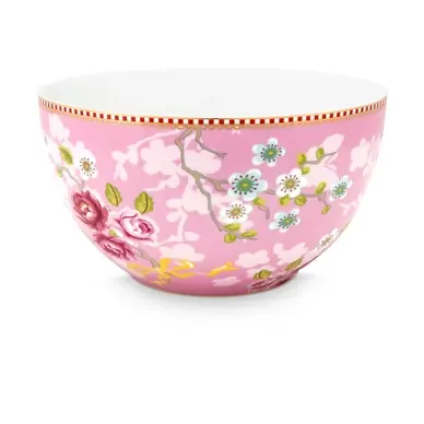 Bol Pip Studio Early Bird Chinese Rose Pink 18 cm (Lot de 2) Garantie Incluse