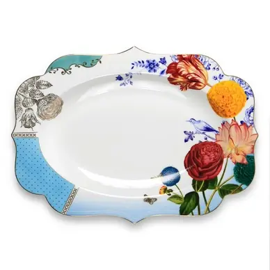 Solde Assiette de Service Pip Studio Royal Oval Platter 40 cm