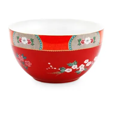 Bol Pip Studio Blushing Birds Red 18 cm (Lot de 2) Must-Have