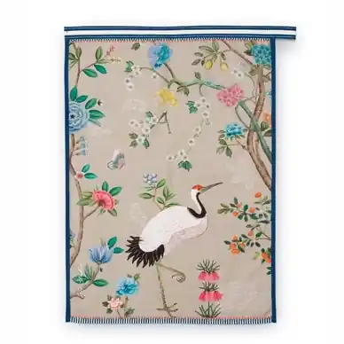 Offre Limitée Torchon Pip Studio Blushing Birds All Over Print Khaki