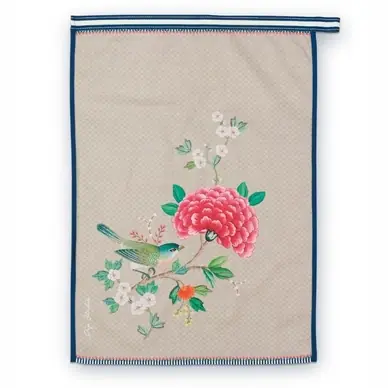 Paiement Sécurisé Torchon Pip Studio Blushing Birds Khaki