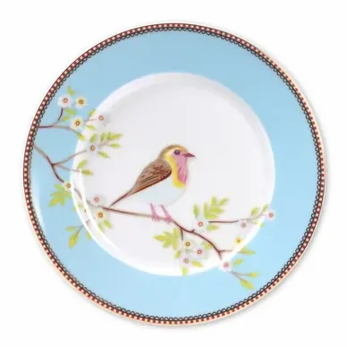 Assiette Petit-Déjeuner Pip Studio Early Bird Blue 21 cm (Lot de 6) Prix Bas