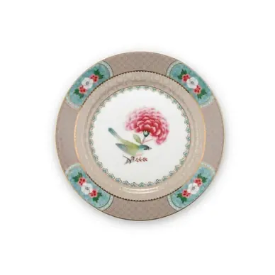 Assiette à Dessert Pip Studio Blushing Birds Khaki 17 cm (Lot de 6) Offre Limitée