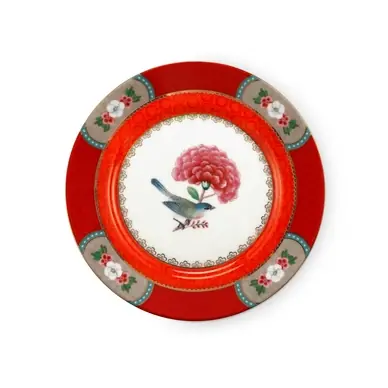Assiette à Dessert Pip Studio Blushing Birds Red 17 cm (Lot de 6) Dernière Chance
