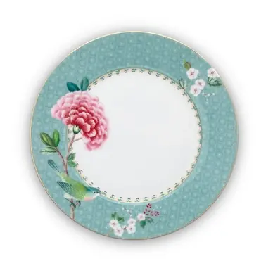 Assiette Petit-Déjeuner Pip Studio Blushing Birds Blue 21 cm (Lot de 6) Top Vente