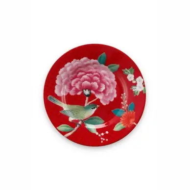 Assiette à Dessert Pip Studio Blushing Birds Red 12 cm (Lot de 6) Pas Cher
