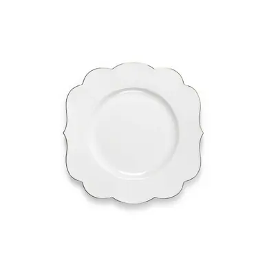 Achetez Aujourd’hui Assiette Petit-Déjeuner Pip Studio Royal White 23,5 cm (Lot de 6)