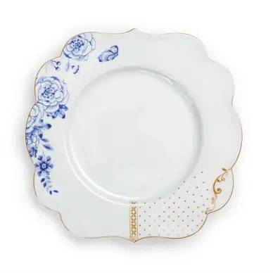 Assiette Petit-Déjeuner Pip Studio Royal White Gold 23,5 cm (Lot de 6) Meilleure Vente