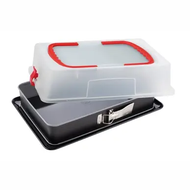 Pas Cher Dr. Oetker Kreativ Rectangle Avec Couvercle 38 x 25 cm