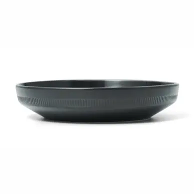 Seulement Aujourd’hui Assiette Marc O'Polo Moments Anthracite Gris 21,5 cm (Lot de 4)