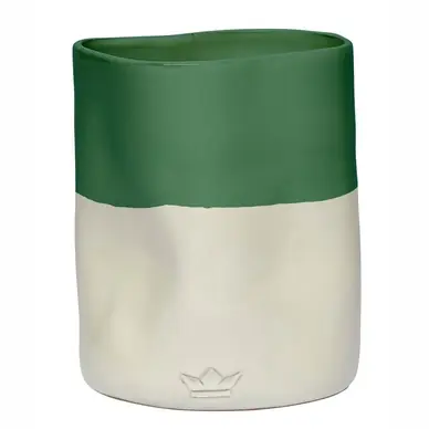 Pot Dutchdeluxes Dented Crock White Green Édition Limitée