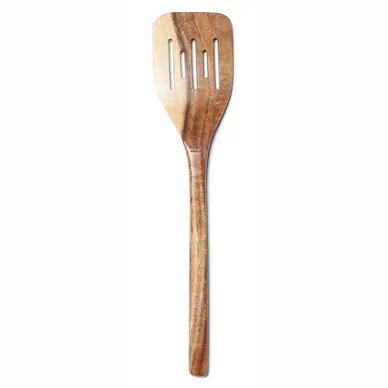Premium Spatule Dutchdeluxes Wooden Skimmer Utensil Acacia