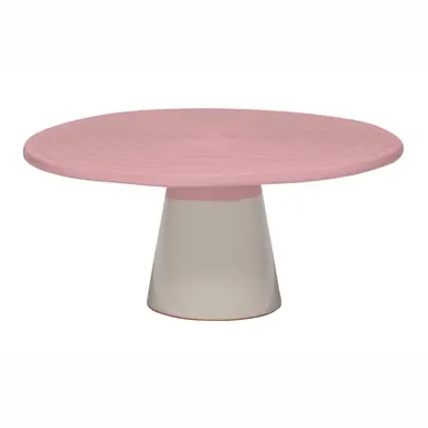 Meilleure Vente Plat Dutchdeluxes Food Stand White Pink