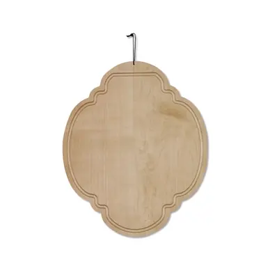 Fait Main Beurrier Dutchdeluxes Oval Solid Hard Maple