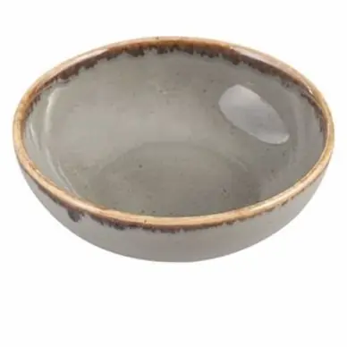 Vente Flash Bol Porland Seasons Dark Grey Laag 10 cm (6 Pièces)