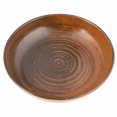 Assiette à diner Porland Anillo Lykke Brown Diep 22 cm (6 pièces) Offre Du Jour