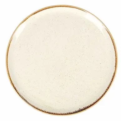 Prix Bas Assiette à Pâtes Porland Seasons Beige Plat 24 cm (6-pièces)