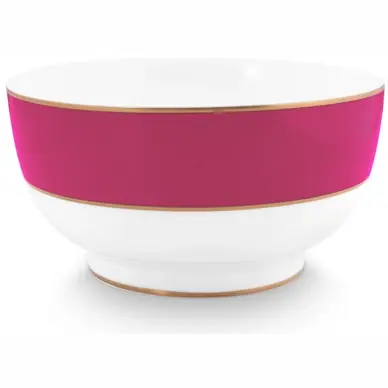 Bol Pip Studio Chique Gold-Pink 20,5 cm Paiement Sécurisé