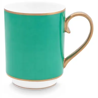 Tasse Pip Studio Chique Gold-Green 350 ml (Lot de 6) Bon Marché