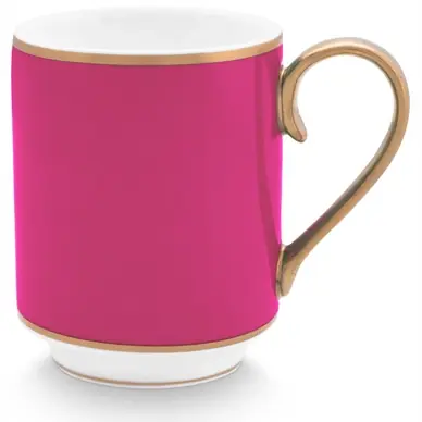 Tasse Pip Studio Chique Gold-Pink 250 ml (Lot de 6) Exclusif