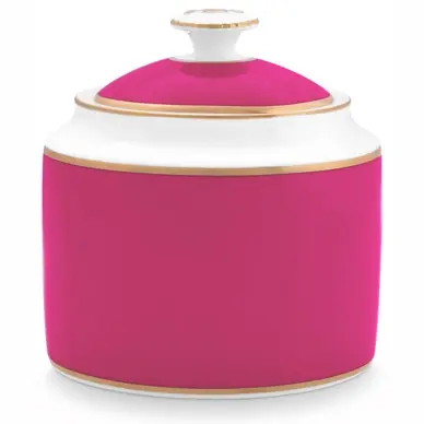 Sucrier Pip Studio Chique Gold-Pink 550 ml (Lot de 2) Paiement Sécurisé