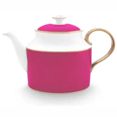 Théière Pip Studio Chique Gold-Pink 1,8 L Fait Main