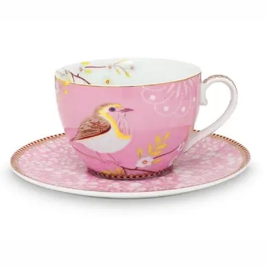 Tasse de Café Pip Studio Early Bird Pink 280 ml Offre Spéciale