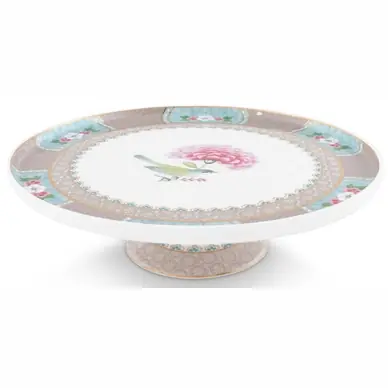Plat de Service Pip Studio Blushing Birds Khaki 21 cm Tendance