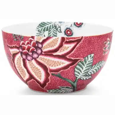 Offre Exclusive Bol Pip Studio Flower Festival Dark Pink 15 cm (Set 6)