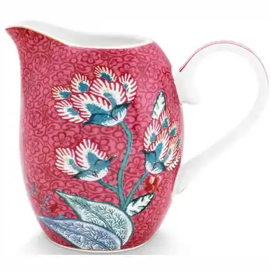 Pot à Lait  Pip Studio Flower Festival Dark Pink 250 ml (Set 4) Meilleur Choix