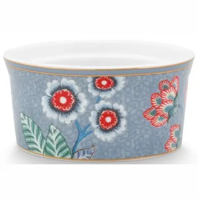 Plats à Tarte Pip Studio Flower Festival Blue 8,7 x 4,3 cm (Set 4) Bon Marché
