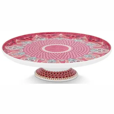 Plateau de Service Pip Studio Flower Festival Deco Dark Pink 21 cm Must-Have