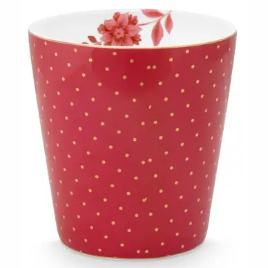Réduction Tasses Pip Studio Royal Dots Dark Pink 230 ml (Set 6)