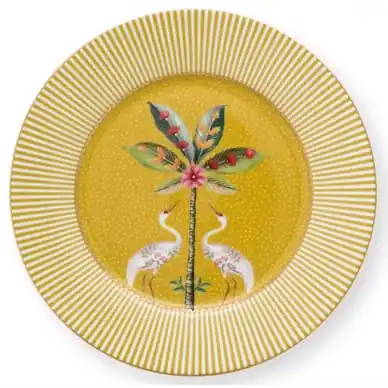 Achat Immédiat Assiette Plate Pip Studio La Majorelle Yellow 17 cm (Lot de 6)