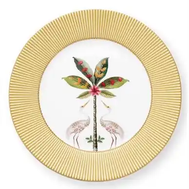 Assiette Pip Studio La Majorelle Yellow 21 cm (Lot de 6) Promotion
