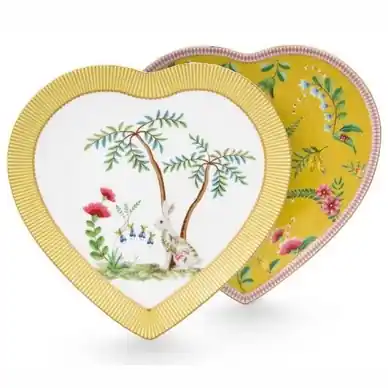 Assiette Pip Studio La Majorelle Yellow 21,5 cm (Lot de 2) Commander Vite