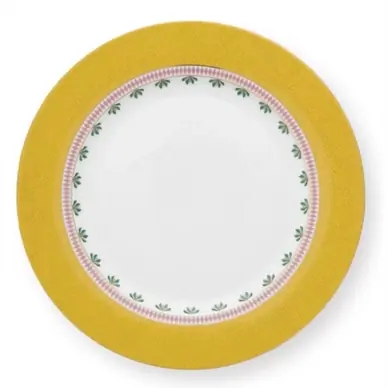 Meilleure Qualité Assiette Pip Studio La Majorelle Yellow 26,5 cm (Lot de 6)