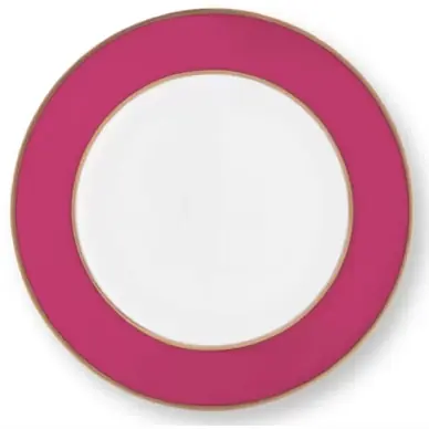 Assiette Plate Pip Studio Chique Gold-Pink 17 cm (Lot de 6) Promotion