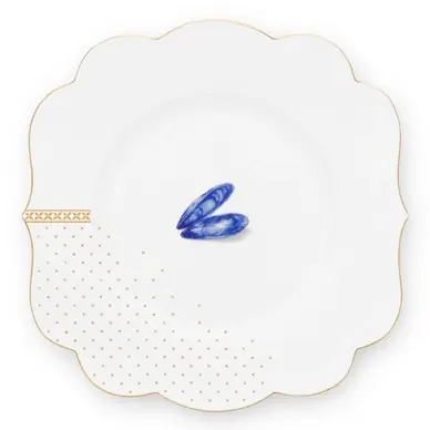 Jusqu’à Épuisement Des Stocks Assiette Plate Pip Studio Royal Yerseke 23,5 cm ( Lot de 6 )