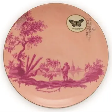 Assiette à Petit-Déjeuner Pip Studio Heritage Painted Pink 18 cm (Lot de 6) Livraison Gratuite