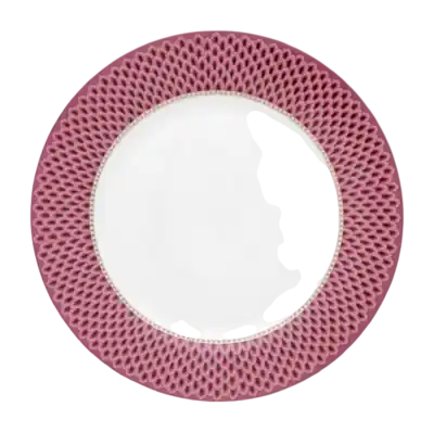 Assiette à Déjeuner Pip Studio Flower Festival Scallop Dark Pink 26,5 cm (Lot de 6) Promotion
