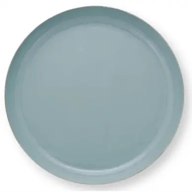 Plat de Service Pip Studio Enamelled Blue 40 cm Expédition Rapide