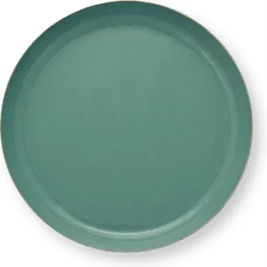 Gros Lot Plat de Service Pip Studio Enamelled Green 40 cm