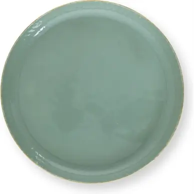 Plat de Service Pip Studio Enamelled Light Green 30 cm Haute Qualité