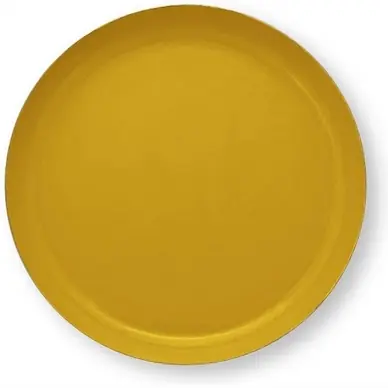 Plat de Service Pip Studio Enamelled Ocher 40 cm Réduction