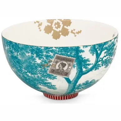 Bol Pip Studio Heritage Aqua 18 cm (Lot de 4) Jusqu’à Épuisement Des Stocks