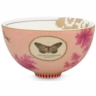 Bol Pip Studio Heritage Painted Pink 12 cm (Lot de 6) Fait Main