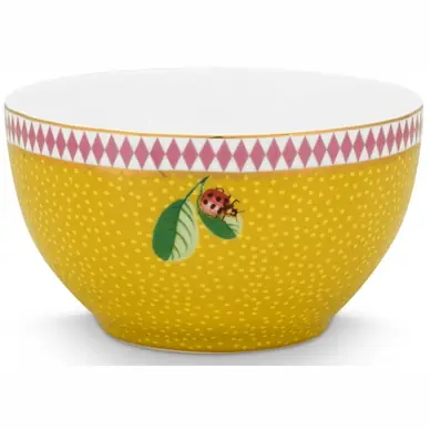 Bol Pip Studio La Majorelle Yellow 9,5 cm (Lot de 6) Artisanat