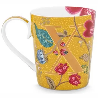 Affaire À Saisir Tasse Pip Studio Alphabet Mug Blushing Birds Yellow X 350 ml
